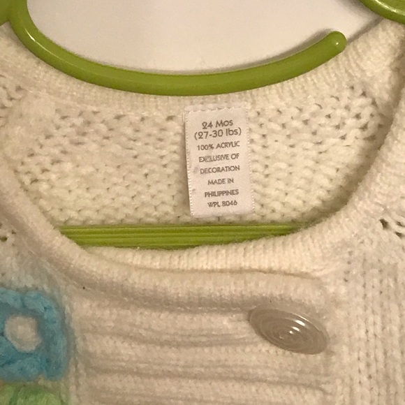 Knitted Fashion Girls Short Sleeve Sweater - Picture 3 of 3